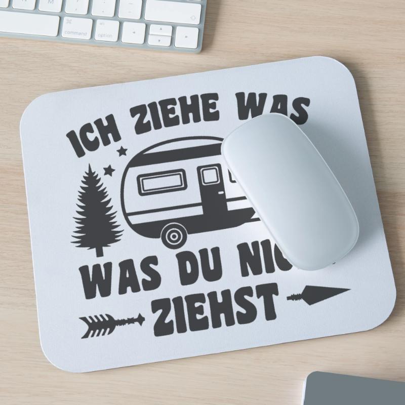 I pull what you don't pull Caravan Camper Mouse Pad (horizontal)