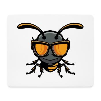 Ant Cool Comic - Mouse Pad (horizontal) - white - Front