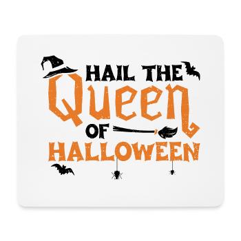 Salut la reine d'Halloween - sorcière - Tapis de souris (format paysage) - blanc - Devant