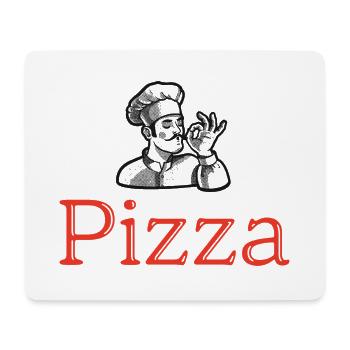 Pizza Chef - Mouse Pad (horizontal) - white - Front