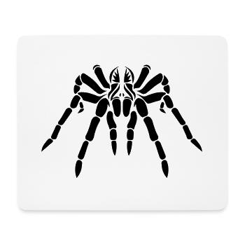 Tarentule tribale - Tapis de souris (format paysage) - blanc - Devant