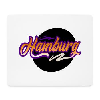 Hamburg - Mousepad (Querformat) - Weiß - Vorne