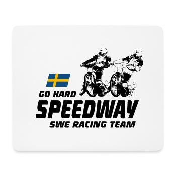 Speedway - Motorcycle Speedway - Tapis de souris (format paysage) - blanc - Devant