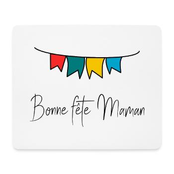 MUTTERTAG. SCHÖNEN MUTTERTAG. MAMA - Mousepad (Querformat) - Weiß - Vorne