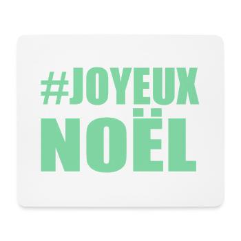 WEIHNACHTEN. FROHE WEIHNACHTEN. FROHE WEIHNACHTEN. WEIHNACHTSMANN - Mousepad (Querformat) - Weiß - Vorne