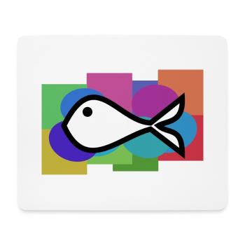 SARDINE. FISH. APRIL FOOL. EASTER. SEA - Mouse Pad (horizontal) - white - Front