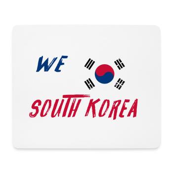We are South Korea - Mouse Pad (horizontal) - white - Front