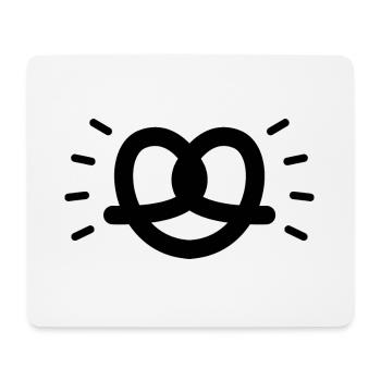 Brezel Festzelt Bierzelt Party - Mousepad (Querformat) - Weiß - Vorne