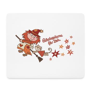 Lucky stars for you - Mouse Pad (horizontal) - white - Front