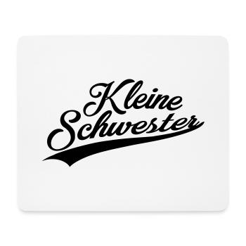 Little sister handwriting - Mouse Pad (horizontal) - white - Front