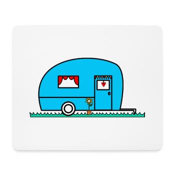 CAMPING. CAMP. I CAN'T. HUMOR. HOLIDAY - Mouse Pad (horizontal) - white - Front