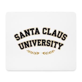 Santa Claus Universität Emblem - Mousepad (Querformat) - Weiß - Vorne