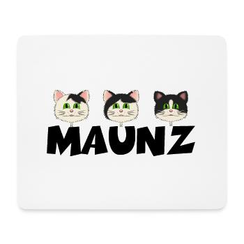 Katzen3 1 - Mousepad (Querformat) - Weiß - Vorne