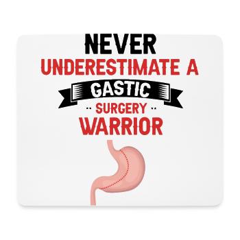 Magenbypass und Magenbypass Operation Design - Mousepad (Querformat) - Weiß - Vorne