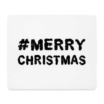 WEIHNACHTSMANN. WEIHNACHTEN. FROHE WEIHNACHTEN. ICH KANN NICHT - Mousepad (Querformat) - Weiß - Vorne