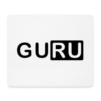 ★ Design colors changeable ★ For all gurus - Mouse Pad (horizontal) - white - Front