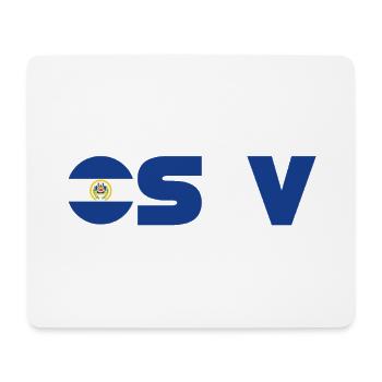El Salvador - Mousepad (Querformat) - Weiß - Vorne