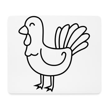 Truthan Comic Tier - Mousepad (Querformat) - Weiß - Vorne