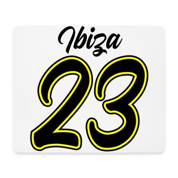 Ibiza 23 - Mouse Pad (horizontal) - white - Front