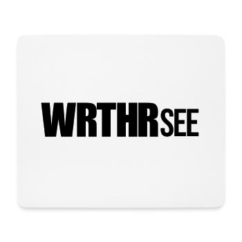WRTHRSee - Wörthersee -Treffen - schwarz - Mousepad (Querformat) - Weiß - Vorne