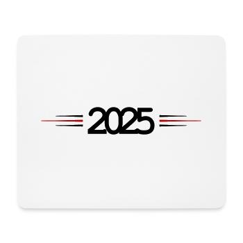 2025 Accident vasculaire cérébral - Tapis de souris (format paysage) - blanc - Devant