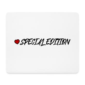 Special Edition Heart - Mouse Pad (horizontal) - white - Front