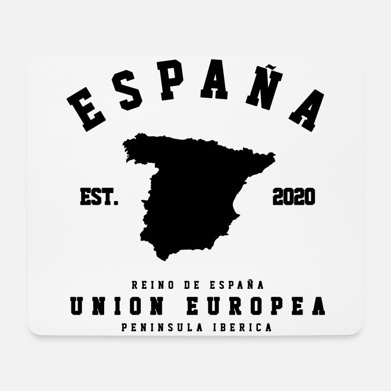 SPANIEN - Mousepad (Querformat) - Weiß