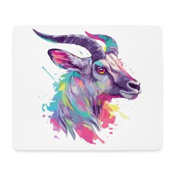 Antelope Animal Africa Safari Savannah Wilderness Colorful - Mouse Pad (horizontal) - white - Front