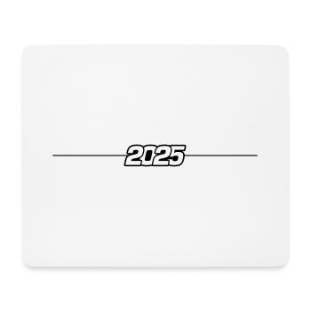 2025 year - Mouse Pad (horizontal) - white - Front