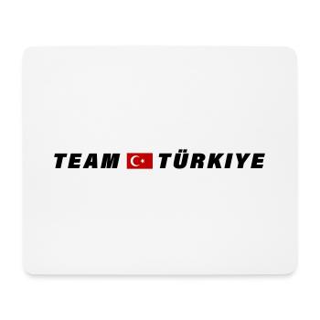 Équipe Turquie Drapeau Türkiye - Tapis de souris (format paysage) - blanc - Devant