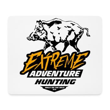 Hunter - Hunting - Hunting - Wild Boar - Mouse Pad (horizontal) - white - Front