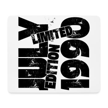 JULI LIMITIERTE AUFLAGE 1990 - Mousepad (Querformat) - Weiß - Vorne