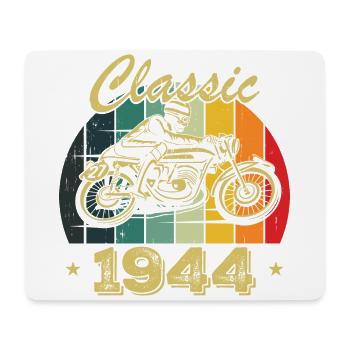 Cadeau D’anniversaire Classique vintage Né en 1944 - Tapis de souris (format paysage) - blanc - Devant