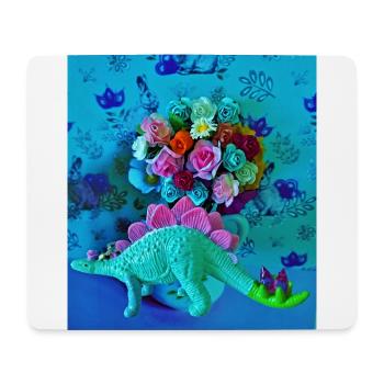 Little Dinosaur - Mouse Pad (horizontal) - white - Front