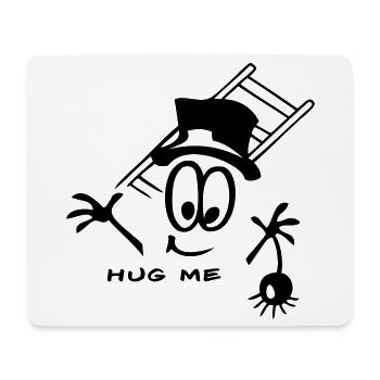 Schornsteinfeger Glücksbringer - Mousepad (Querformat) - Weiß - Vorne