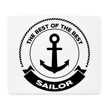 Sailor / Marine / Marin / Boat / Sea / Navy - Mouse Pad (horizontal) - white - Front