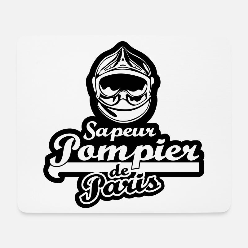 sp_de_paris_4 - Tapis de souris (format paysage) - blanc
