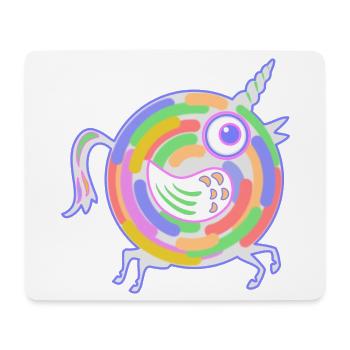Pferd mit Flügeln - Mousepad (Querformat) - Weiß - Vorne