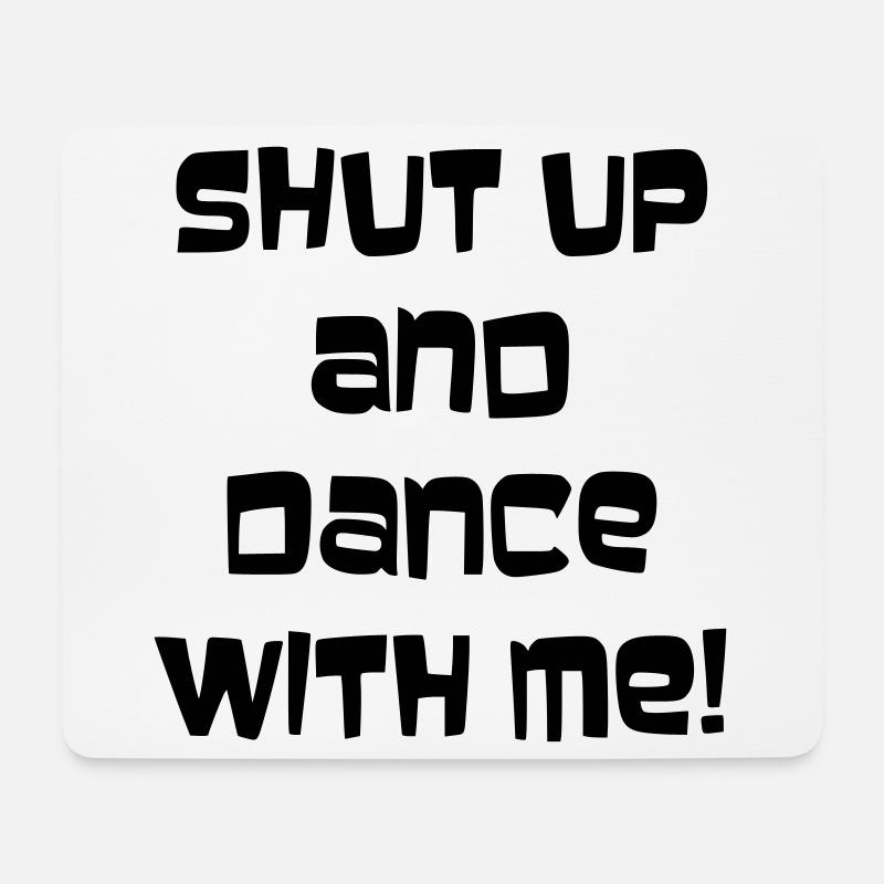 Tanz mit mir Song Tänzer Tanz band # - Mousepad (Querformat) - Weiß