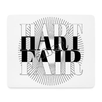 TOUGH but FAIR - Mouse Pad (horizontal) - white - Front