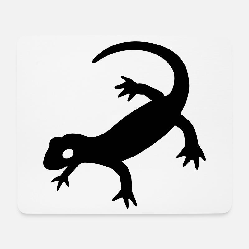 Salamander 2023 - Mousepad (Querformat) - Weiß