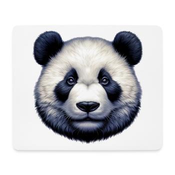 Panda - Mousepad (Querformat) - Weiß - Vorne