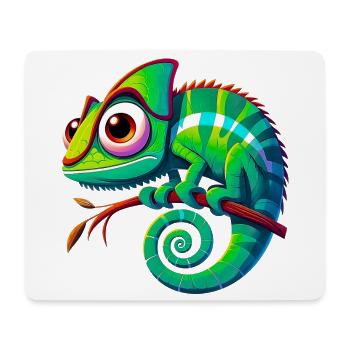 Chameleon - Mouse Pad (horizontal) - white - Front