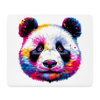 Panda - Mousepad (Querformat) - Weiß - Vorne