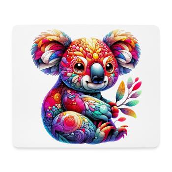 Koala - Mousepad (Querformat) - Weiß - Vorne