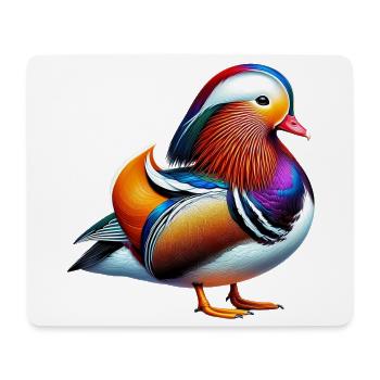 Mandarin duck - Mouse Pad (horizontal) - white - Front