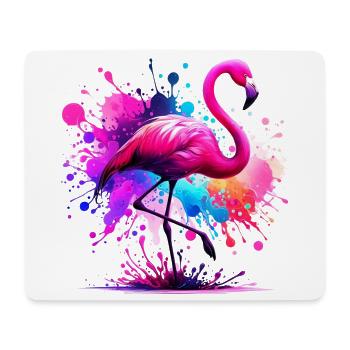 Flamingo - Mouse Pad (horizontal) - white - Front