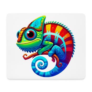 Chameleon - Mouse Pad (horizontal) - white - Front