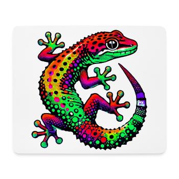 Gecko - Mouse Pad (horizontal) - white - Front