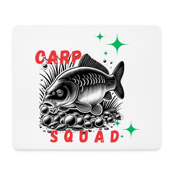Carpe squad - L'équipe qui gagne - Tapis de souris (format paysage) - blanc - Devant